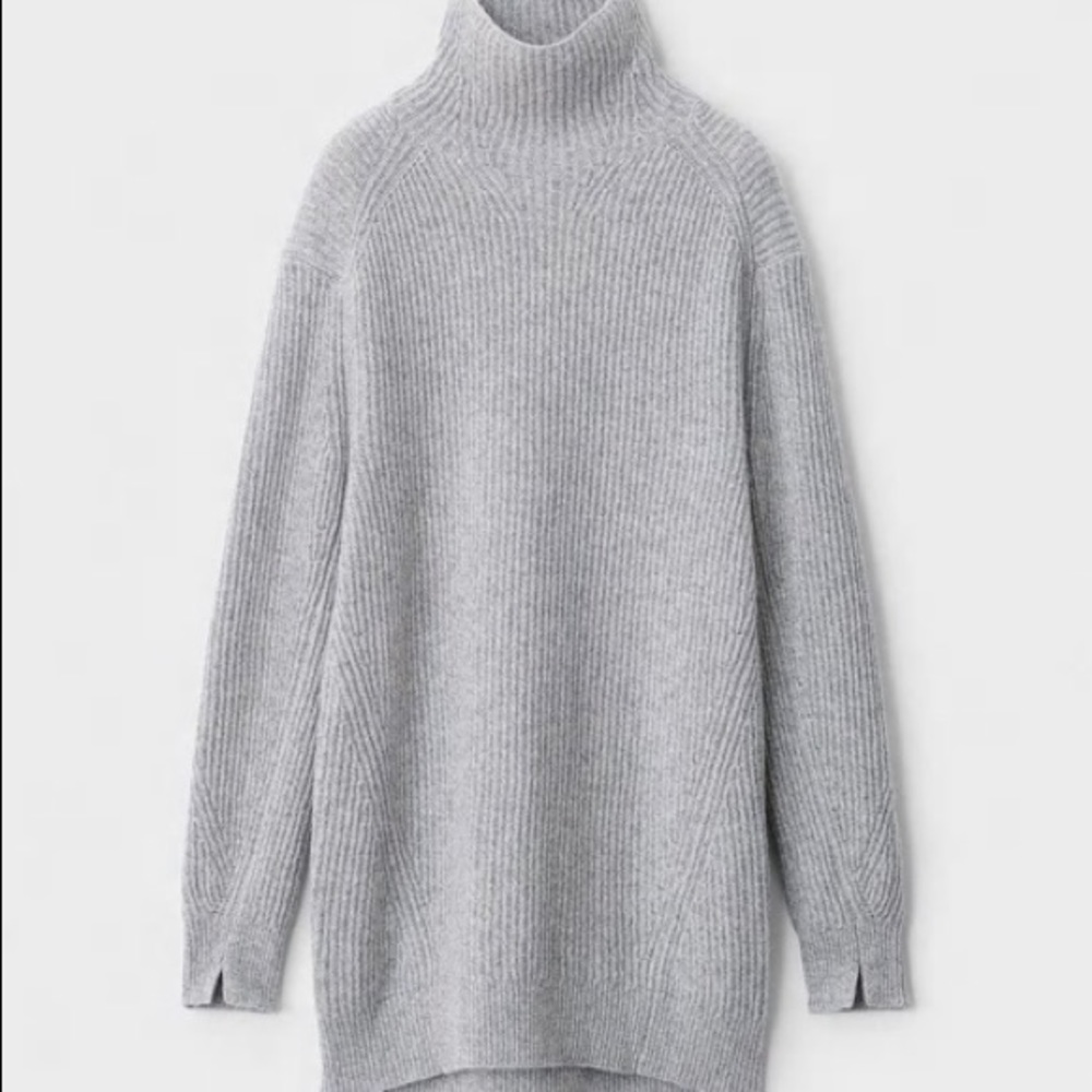 NWT rag & bone Pierce Cashmere Turtleneck Dress - Picture 4 of 10